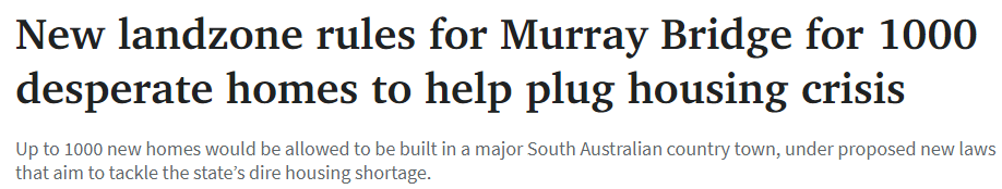南澳Murray Bridge被允许建造1000个新房屋，以帮助解决住房危机！-1.jpg